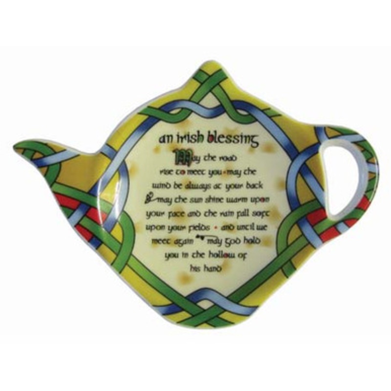Irish Blessing Tea bag holder – Irish Weave