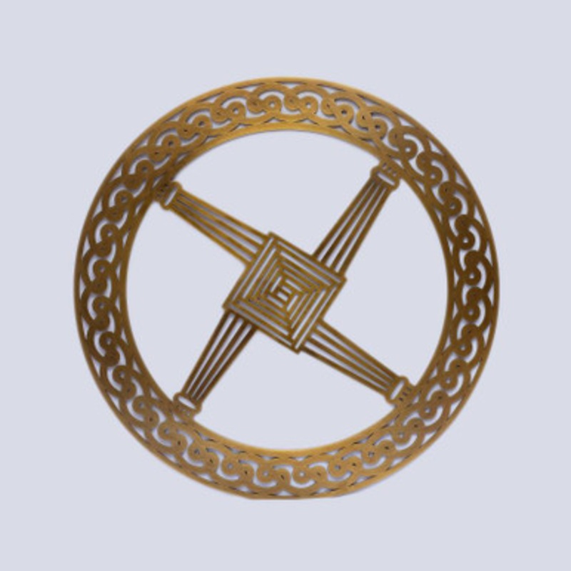 St Brigid’s Cross Metal Wall Art