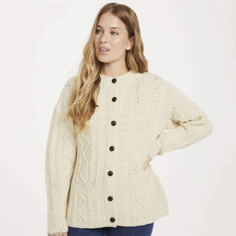 Women’s Ireland Cardigan with Buttons