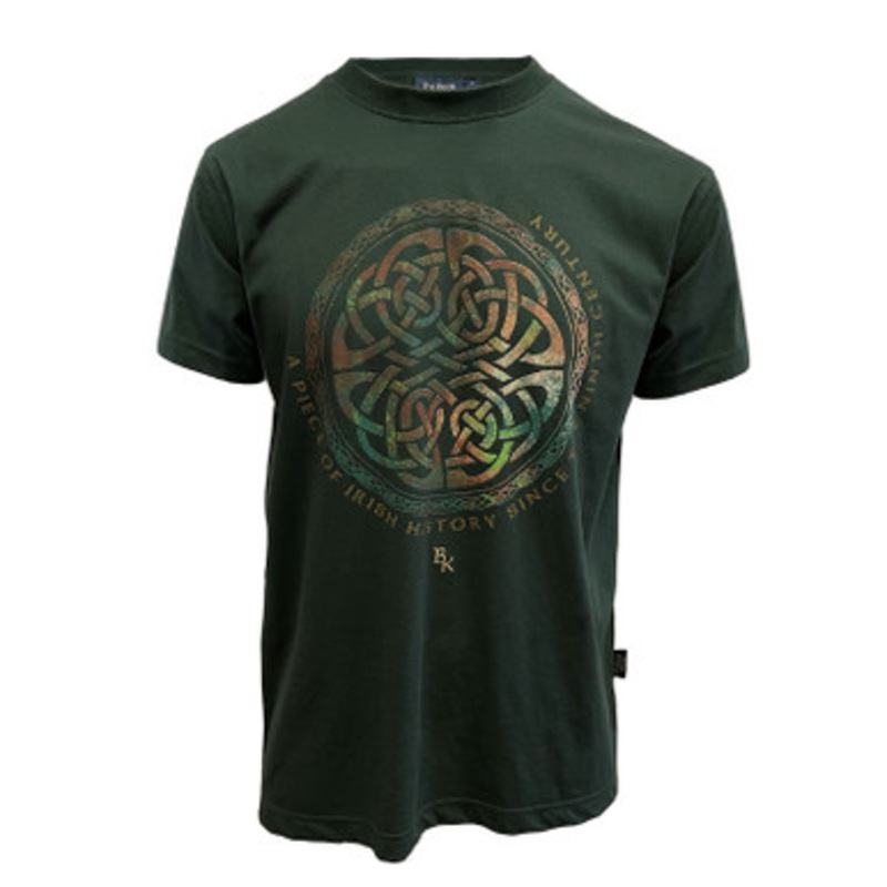 Emerald Green Celtic Knot Men’s T-Shirt
