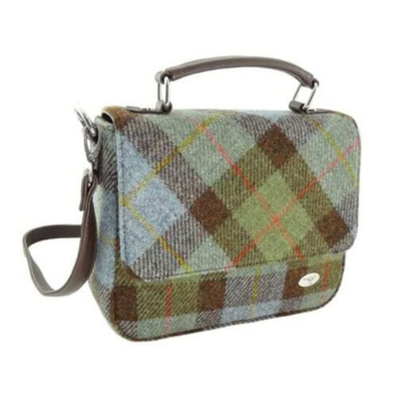 Harris Tweed Tattersall Handbag – MacLeod Tartan
