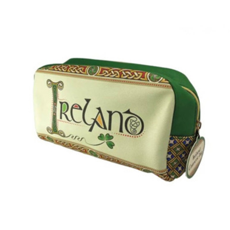 Ireland Vegan Leather Makeup Bag