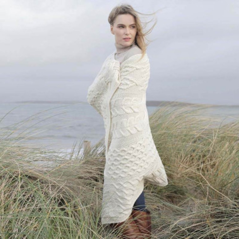 Patchwork SuperSoft Merino Wool Knit Throw