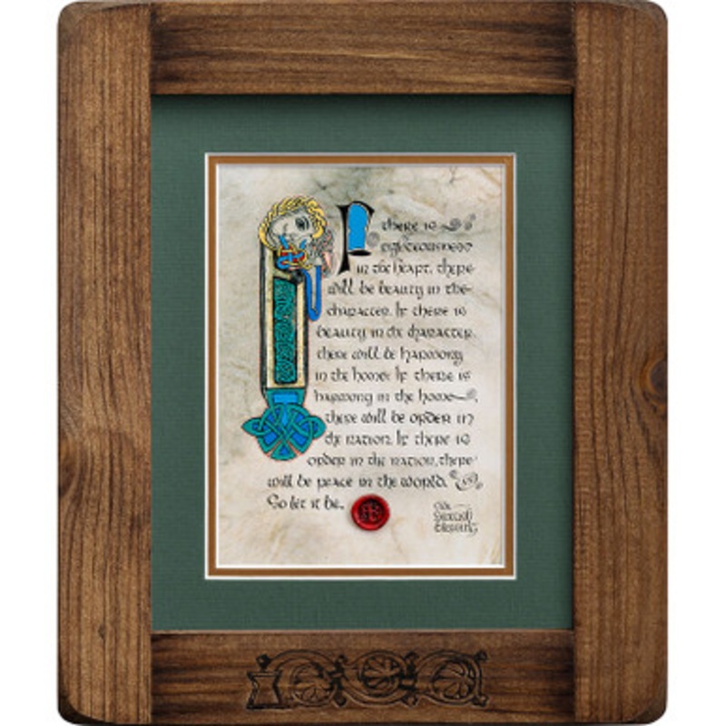 Scottish Blessing Plaque