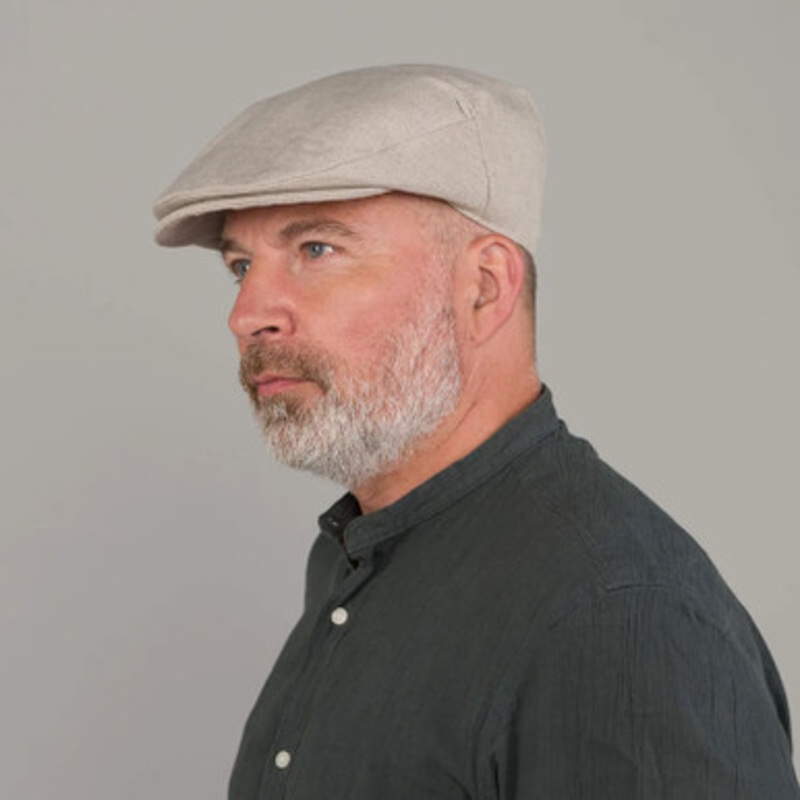 Vintage Irish Cap Linen – Sand