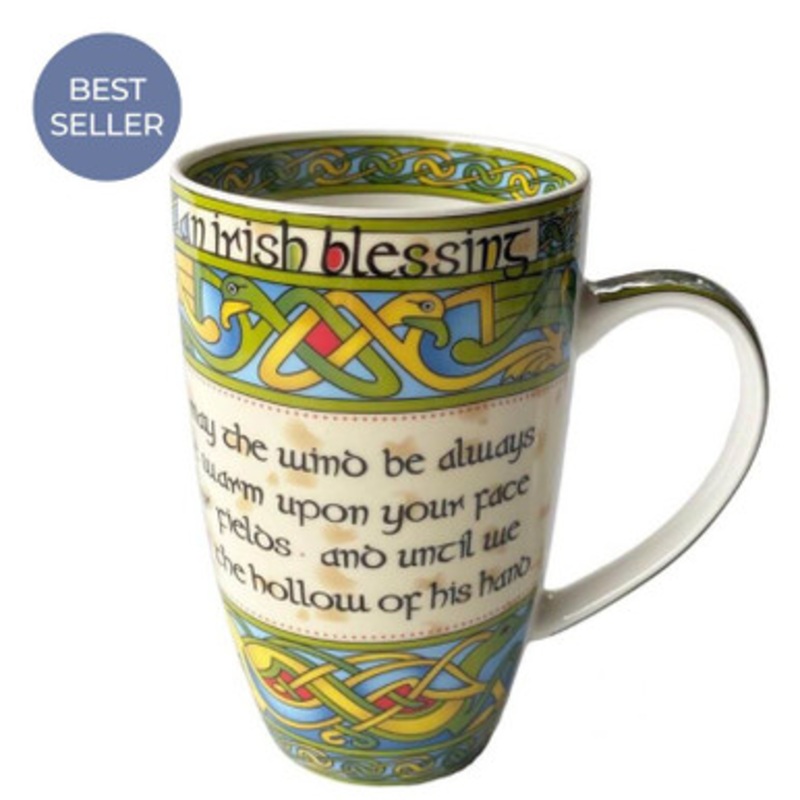 Bone China Irish Blessing Mug – Irish Weave