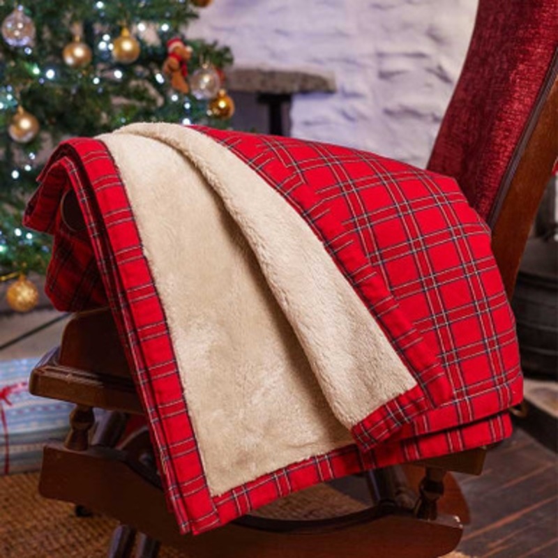 Irish Country Flannel Blanket