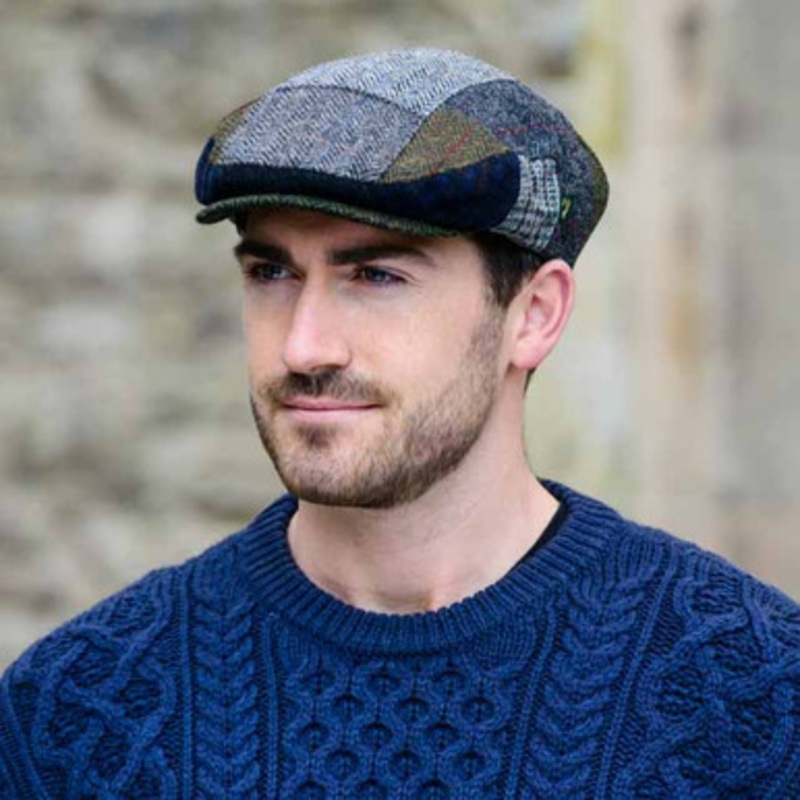 Men’s Patch Tweed Trinity Cap