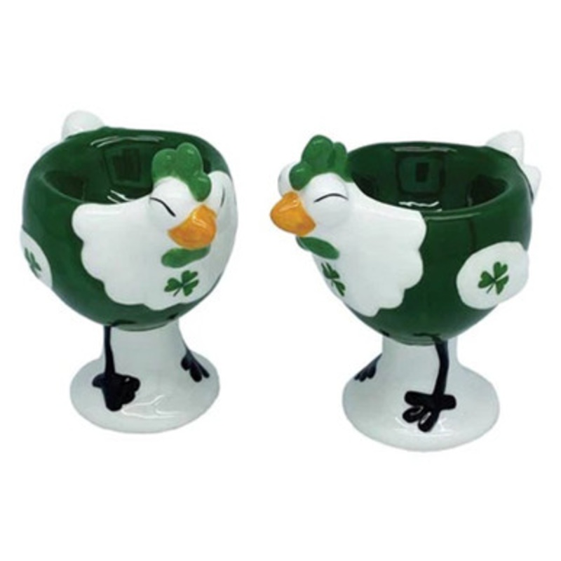 Murphy’s Hens Egg Cups with Shamrocks