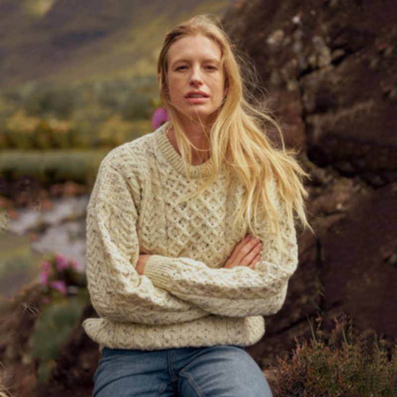Women’s Traditional Aran Sweater