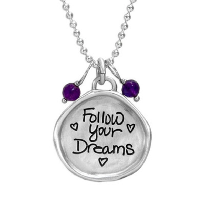 Follow Your Dreams Sculpted Necklace