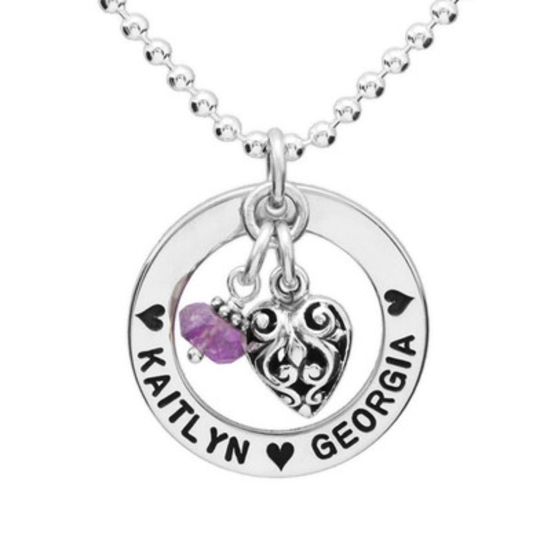 Forever Love Circle Necklace