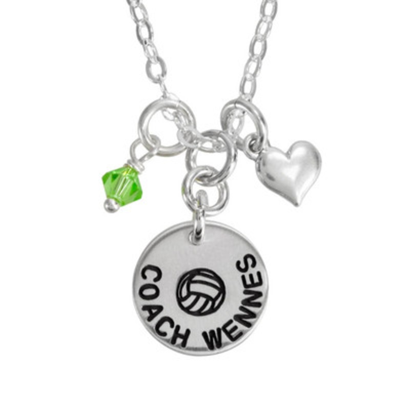 Love of Sport with Birthstone Necklace