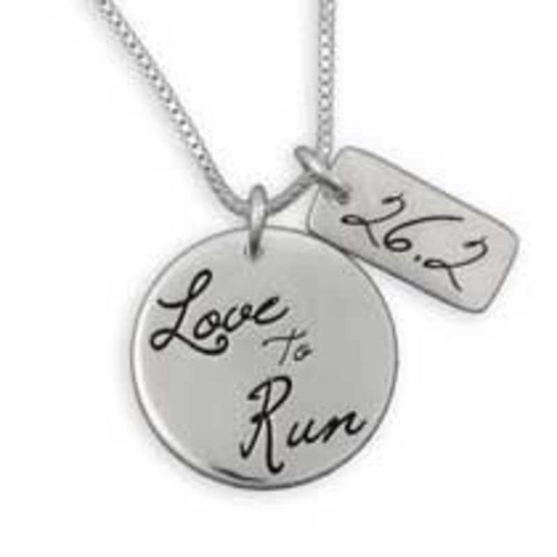 Love to Run Necklace