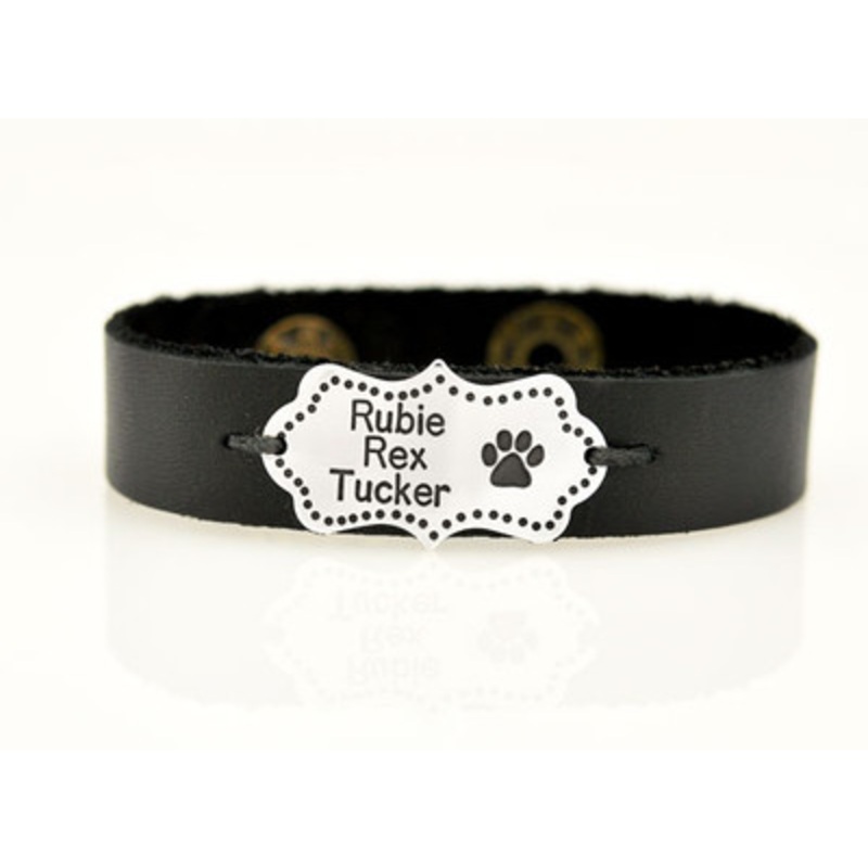 Pet Lover Leather Bracelet