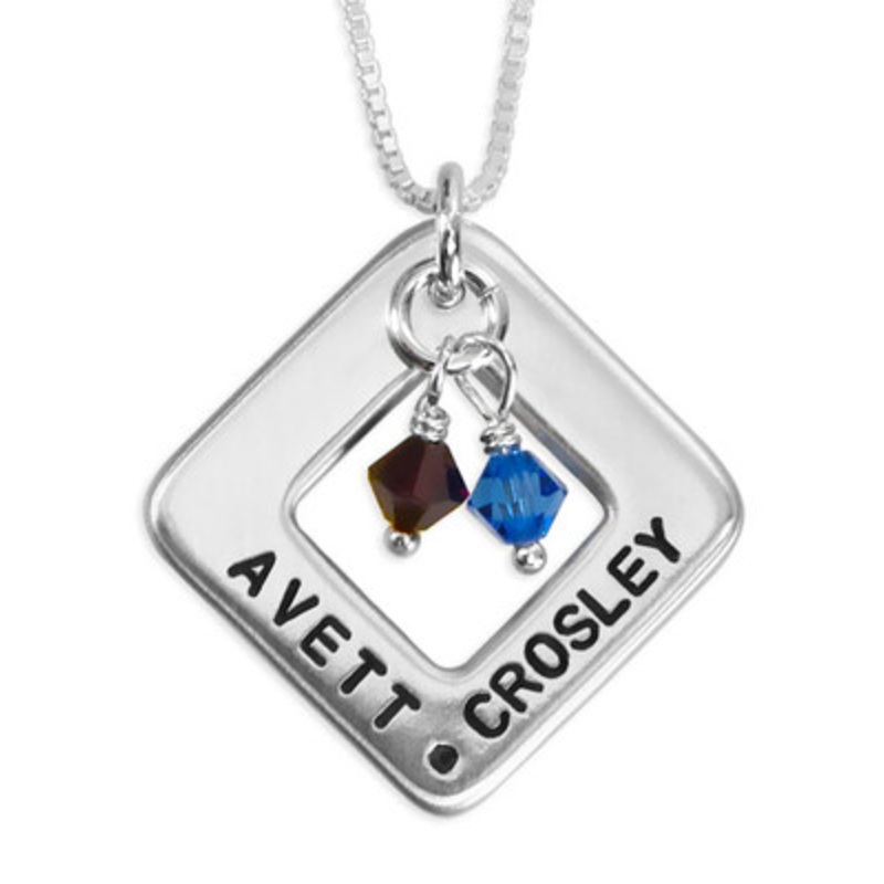 Square of Love Necklace