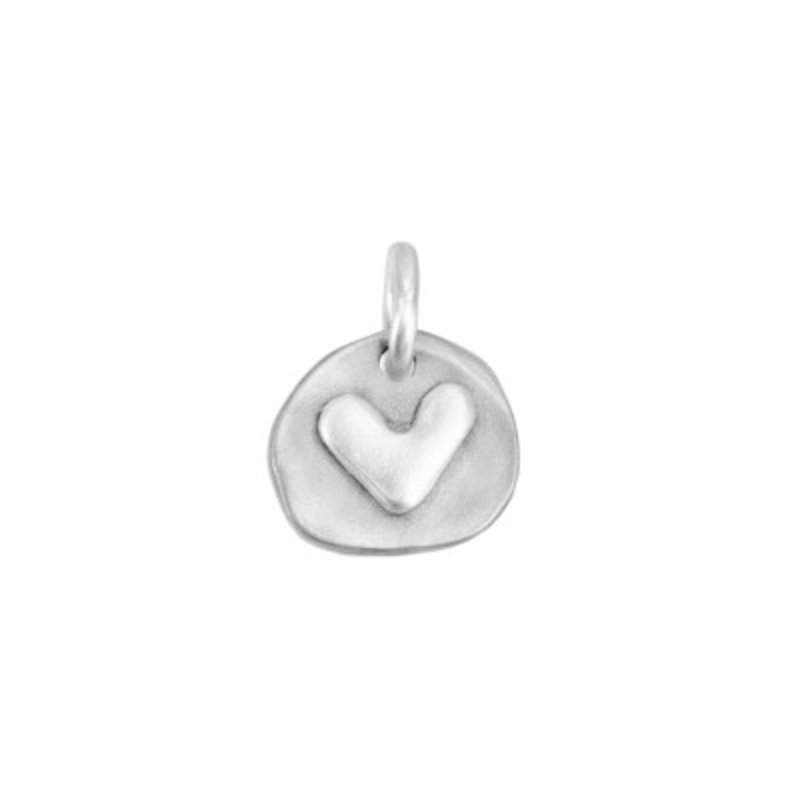 Subtle Devotion Tiny Circle Heart
