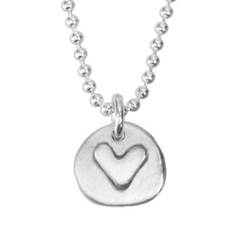 Subtle Devotion Tiny Circle Necklace