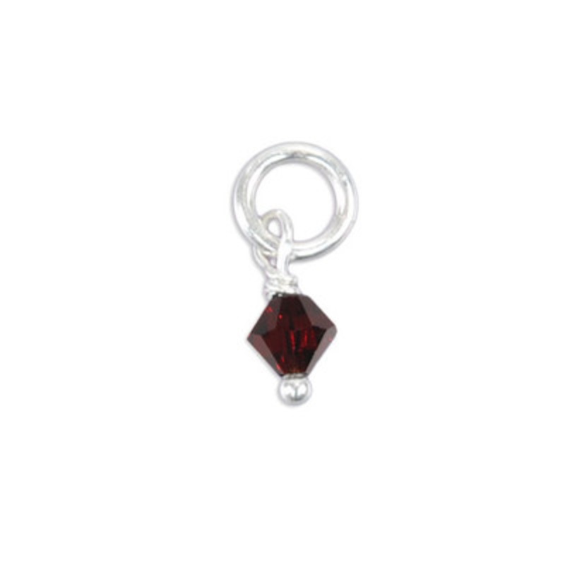 Swarovski Crystal Tapered Birthstone – January