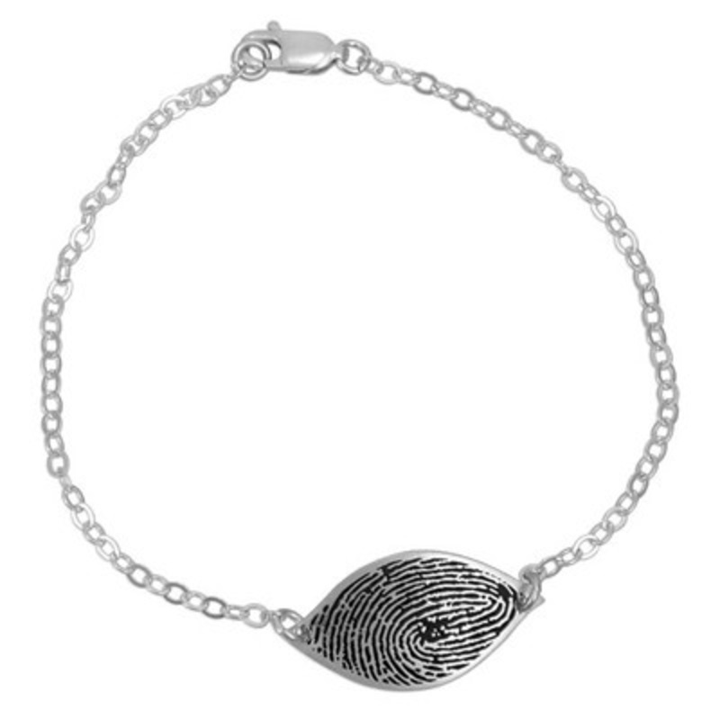 Sweet Petal Fingerprint Bracelet