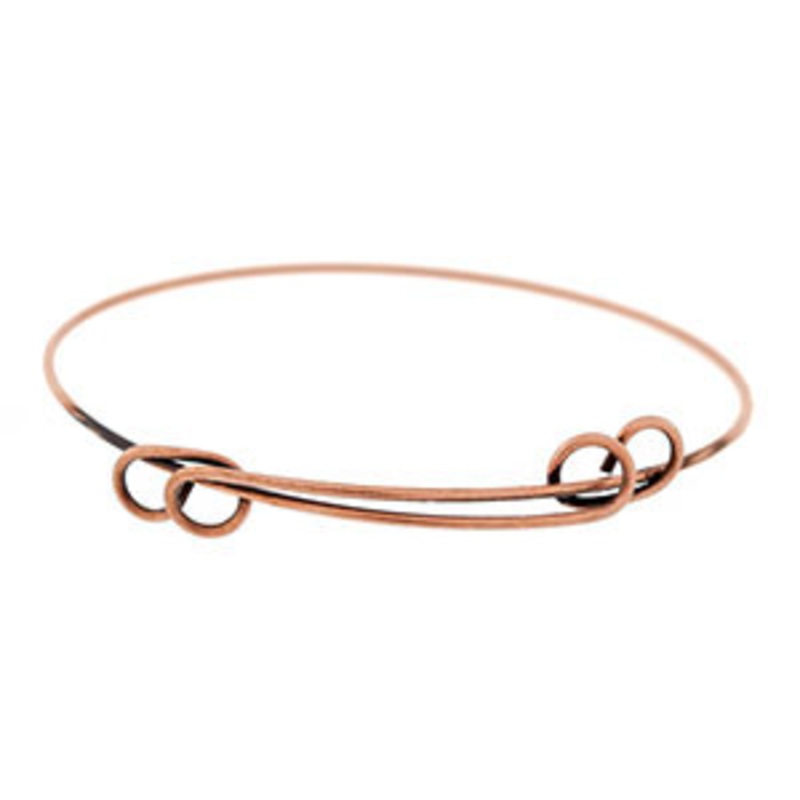 Adjustable Copper Bangle