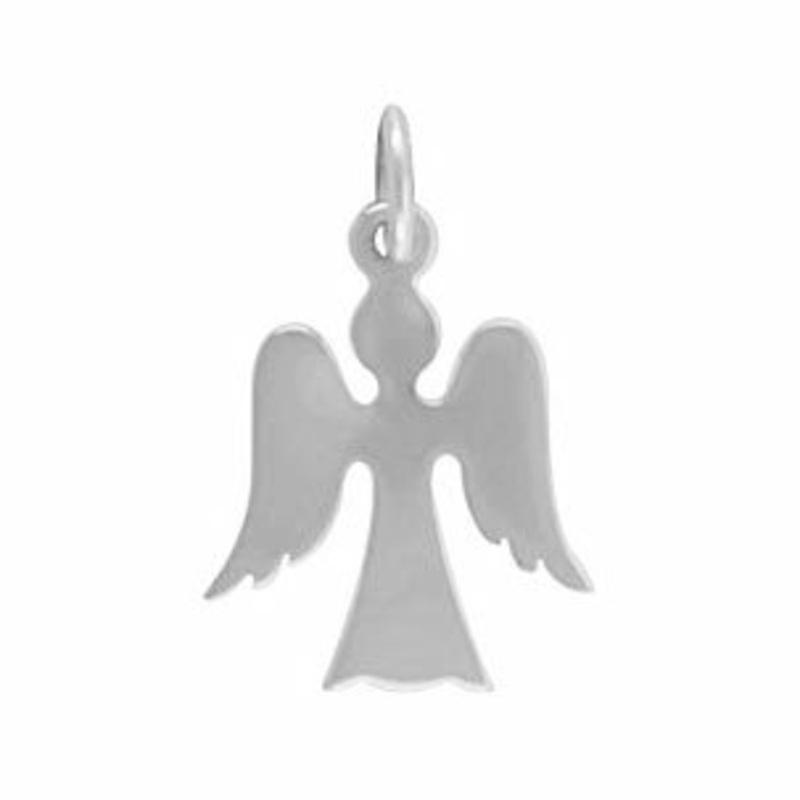 Angel Silhouette Charm