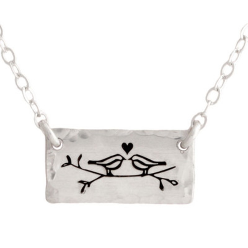 Birds in Love Necklace