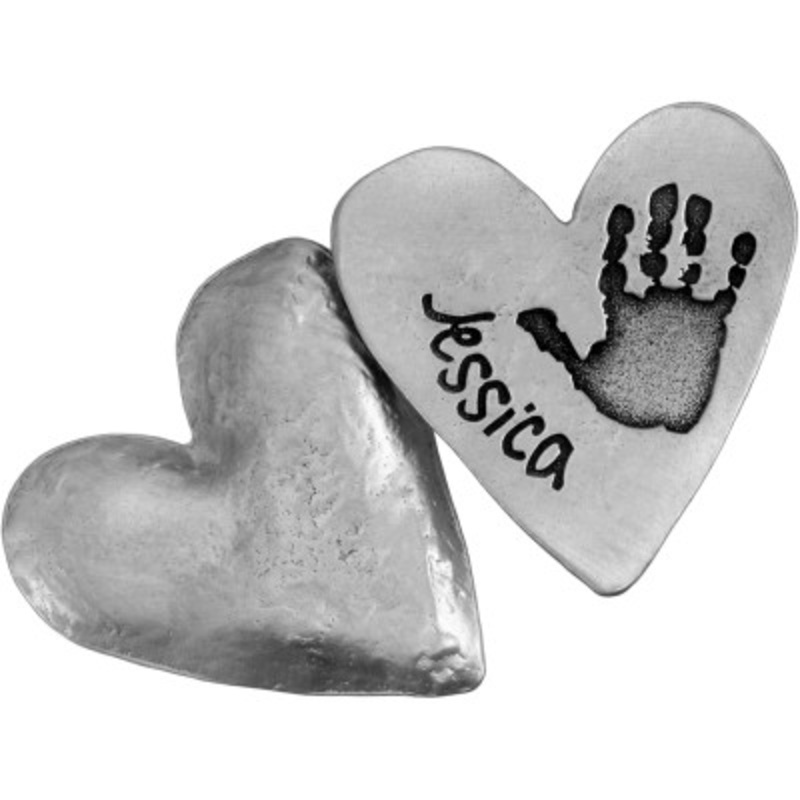 Bit of My Heart Footprints Pocket Token