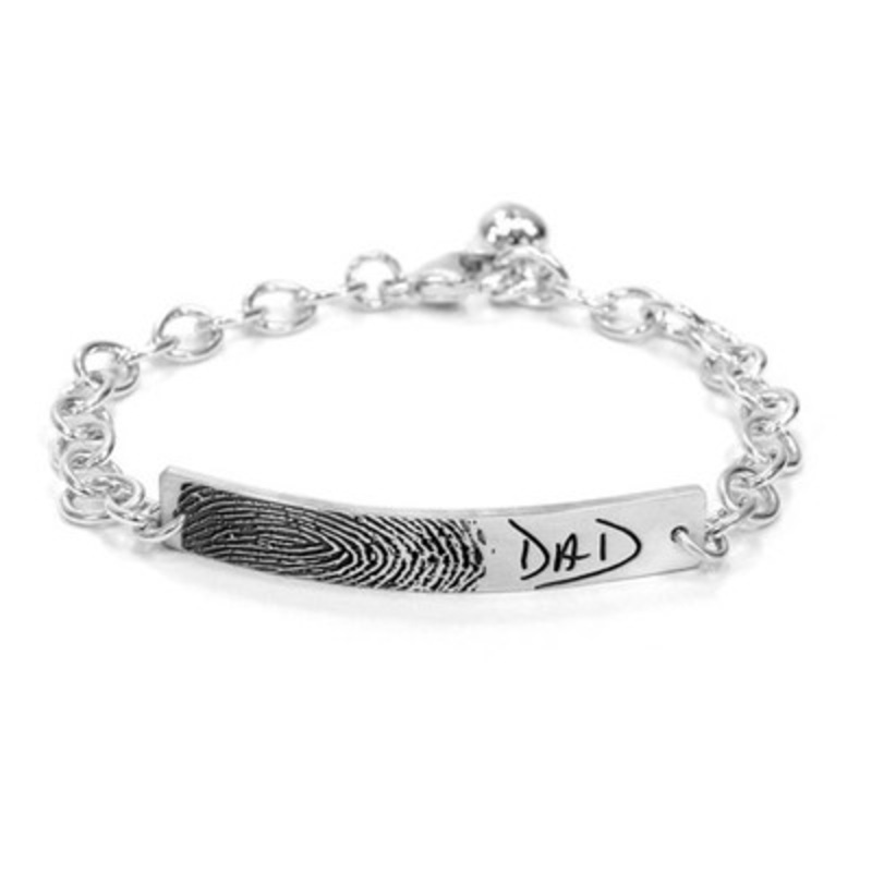 Fingerprint & Handwriting ID Bracelet