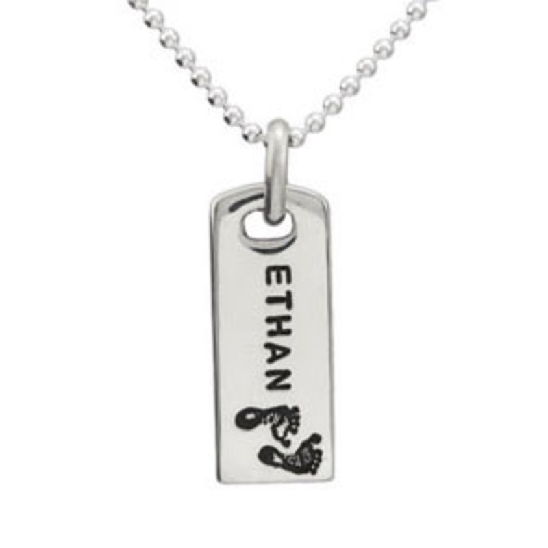 Rectangle Warmth Necklace