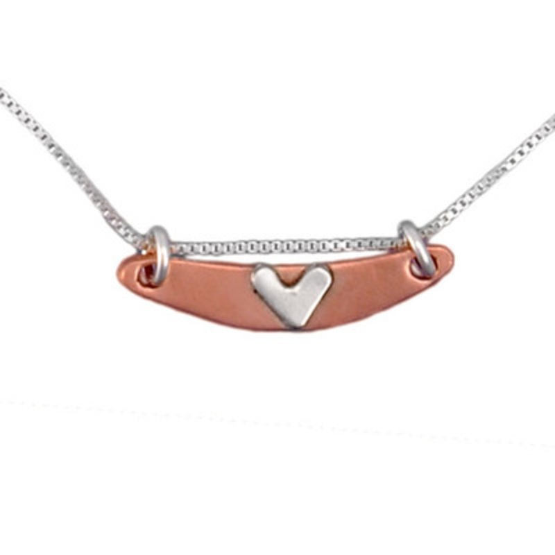 Subtle Devotion Arc Necklace