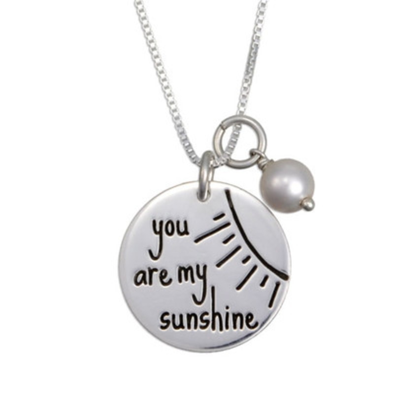 Sunshine Necklace with Birthstone