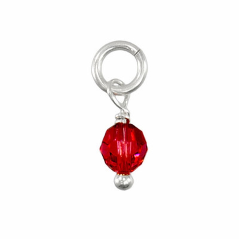 Swarovski Crystal Round Birthstone – July
