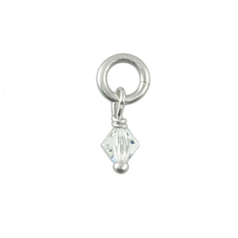 Swarovski Crystal Tapered Birthstone – April