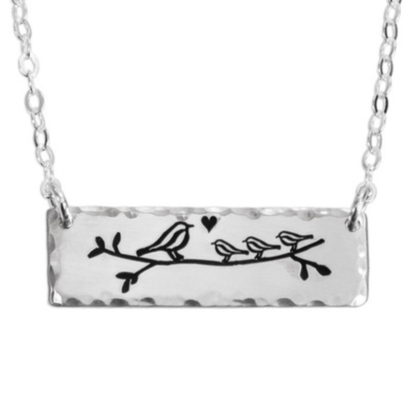 Bird Family Necklace