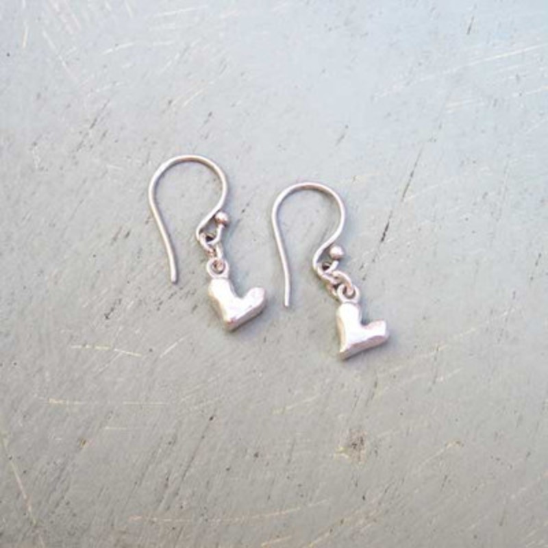 Chunky Heart Earrings