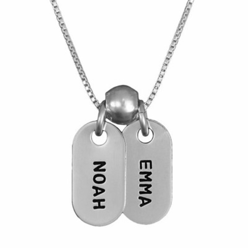 Mini Tags Necklace