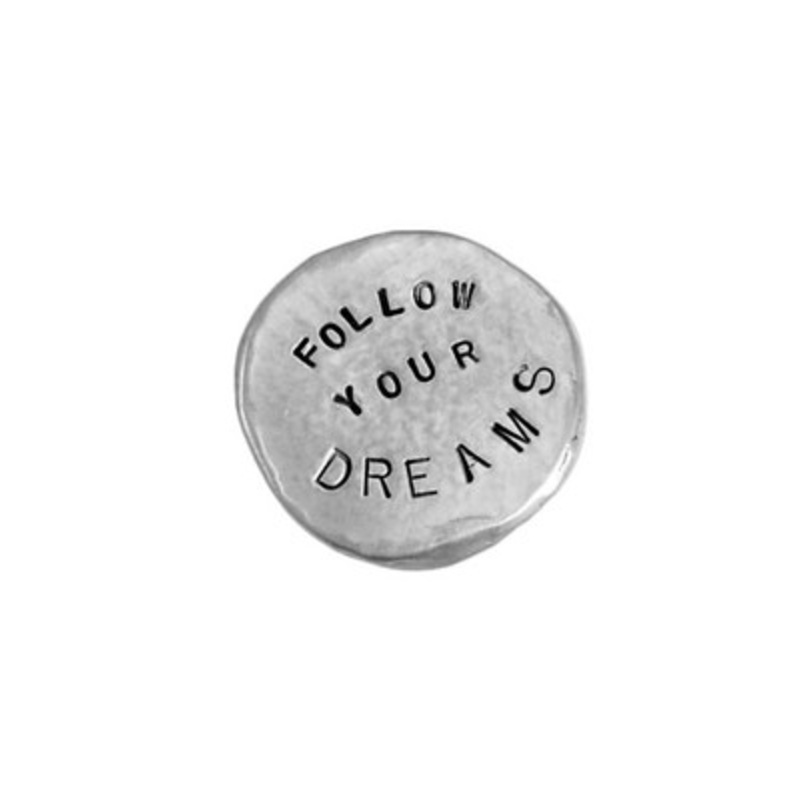 Nugget Handstamped Pocket Token