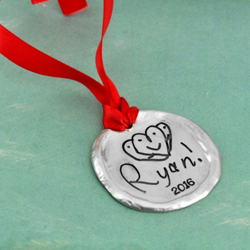 Round Ornament with Your Artwork