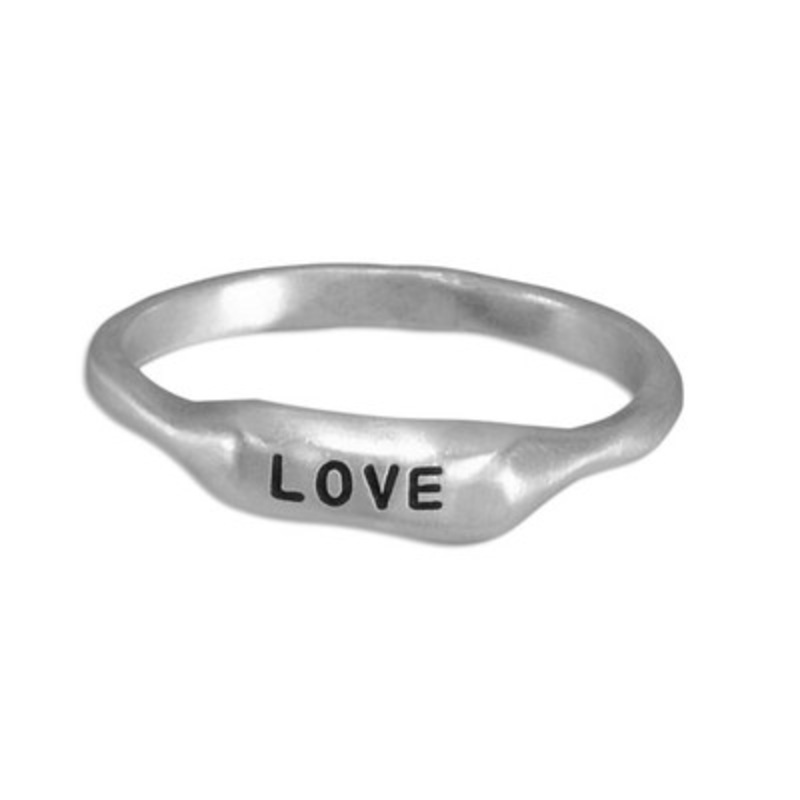 Sculpted Bar Ring
