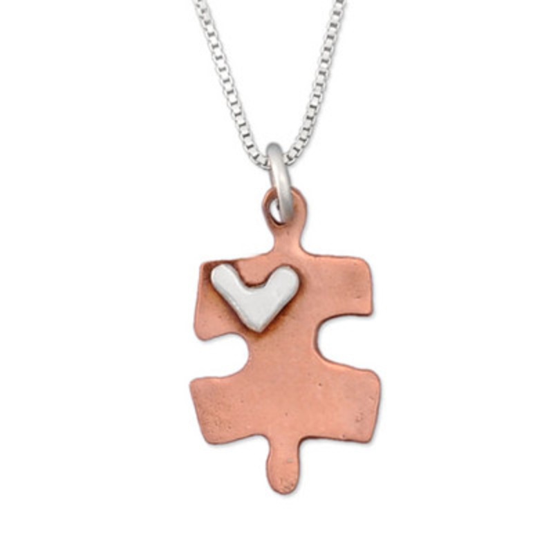 Subtle Devotion Puzzle Necklace