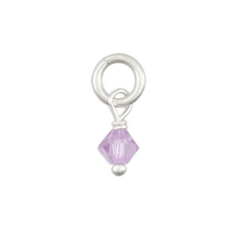 Swarovski Crystal Tapered Birthstone – June