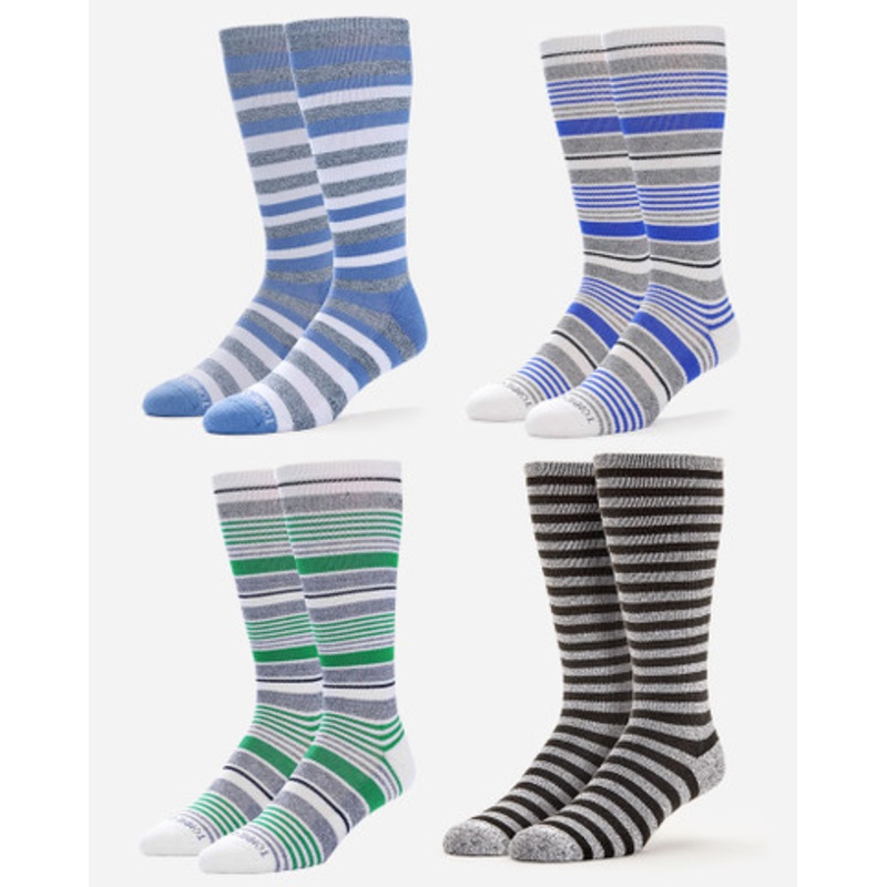 Men’s ULTRATEMP Over The Calf Compression Socks – 4-Pack Outlet