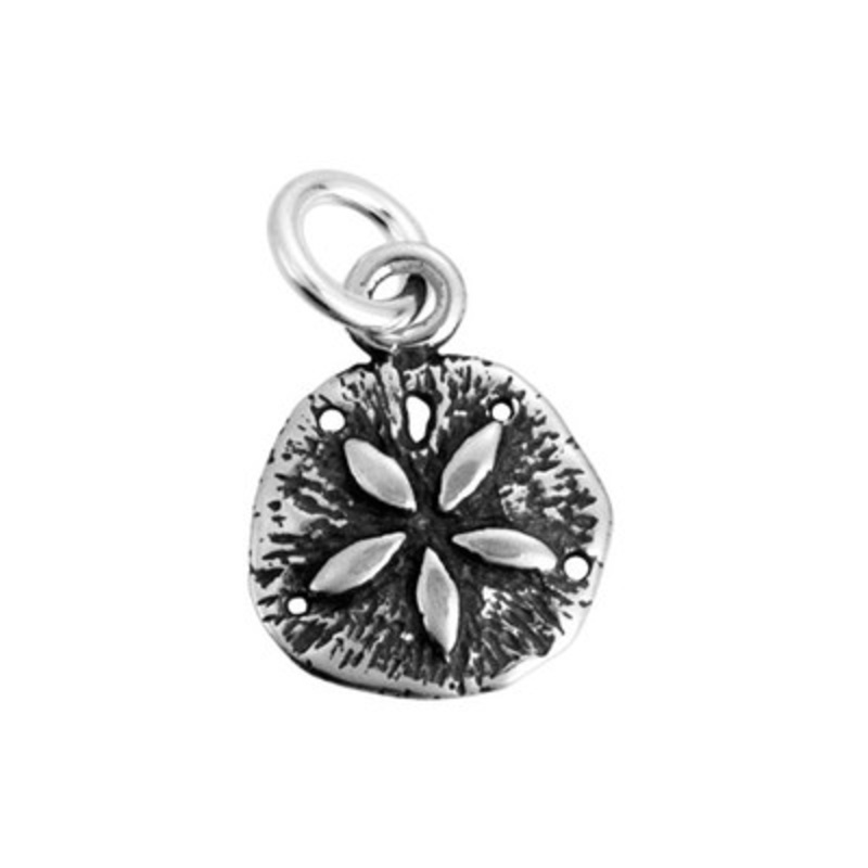 Sterling Sand Dollar Charm