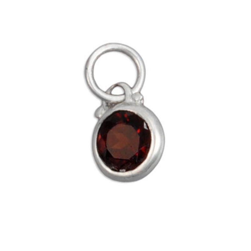 Sterling & Semi-Precious Birthstone – January