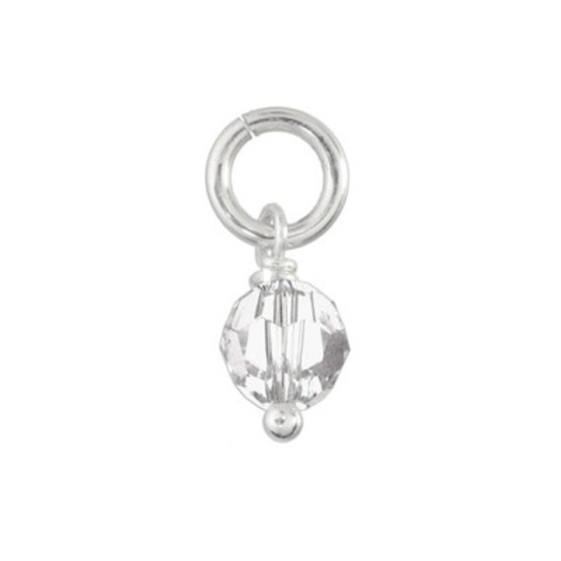 Swarovski Crystal Round Birthstone – April
