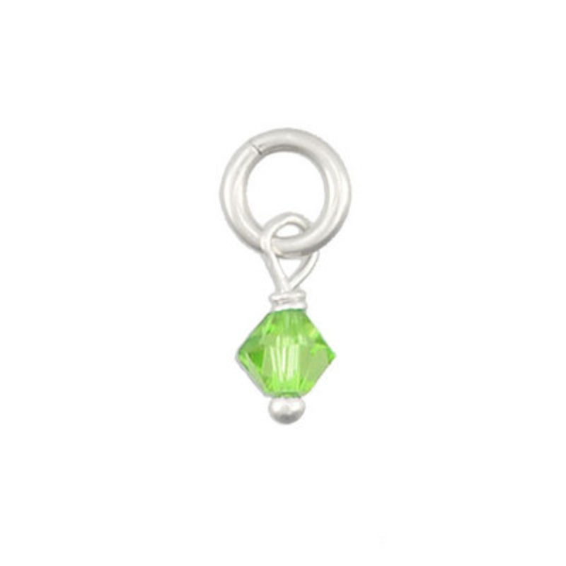 Swarovski Crystal Tapered Birthstone – August