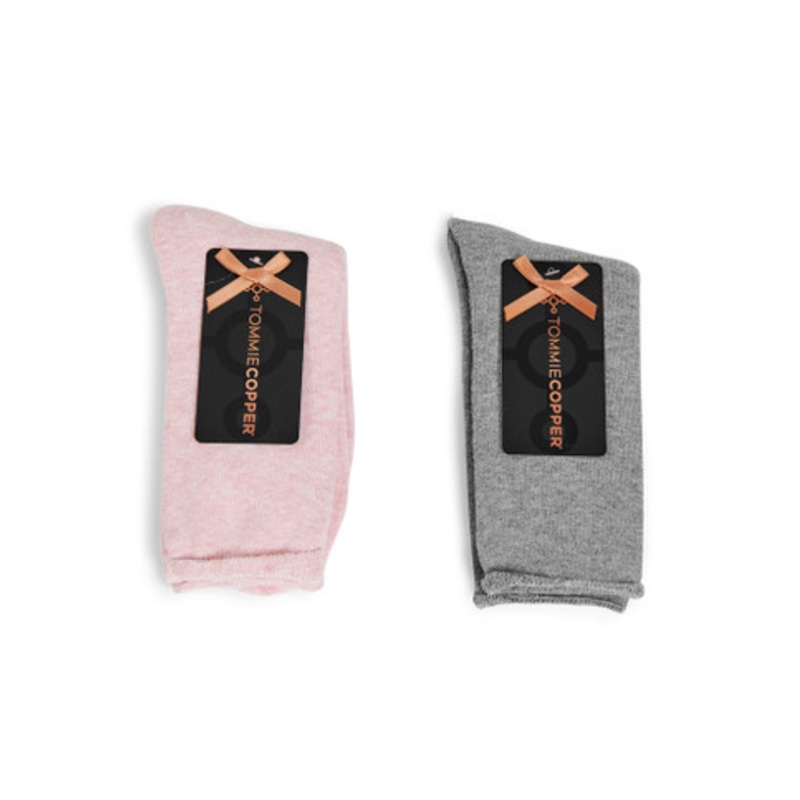 Women’s 2-Pack Core Lounge Crew Gripper Socks Outlet