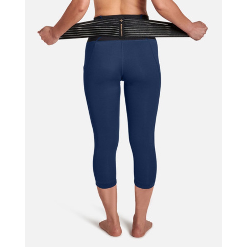 Women’s Pro-Grade Lower Back Support Capri with Adjustable Straps Outlet