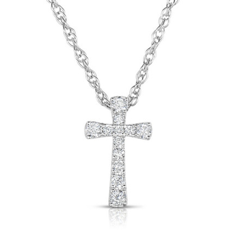 Diamond Cross Pendant [1DCRS0362]